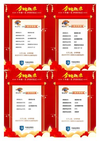 考必达军校警校录取案例